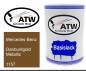 Preview: Mercedes-Benz, Danburitgold Metallic, 1157: 500ml Lackdose, von ATW Autoteile West.